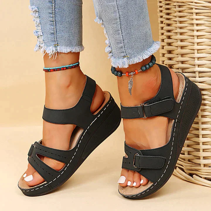 Sandalias Ortopédicas Cómodas con Cuña