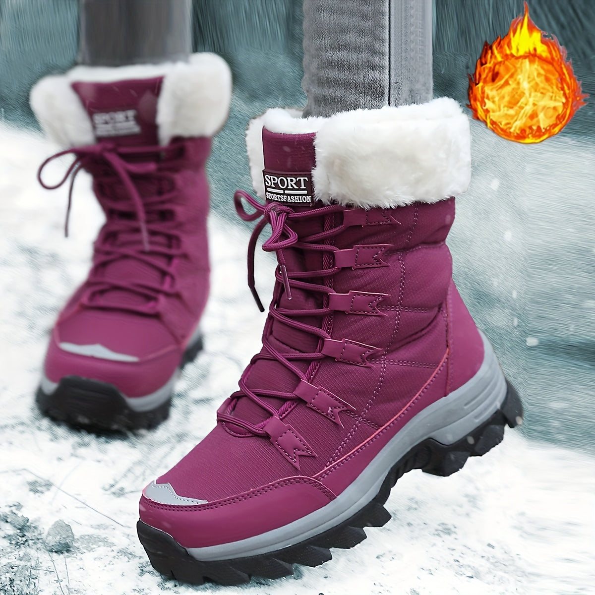 JAIMIE™|BOTAS DE INVIERNO DE CUERO