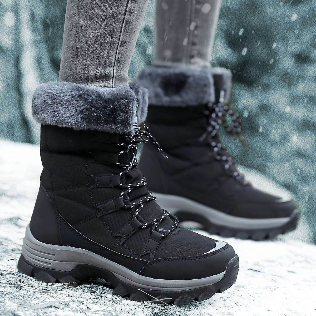 JAIMIE™|BOTAS DE INVIERNO DE CUERO