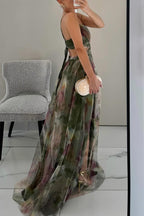 GISELLA | Maxi vestido encantador con estampado floral