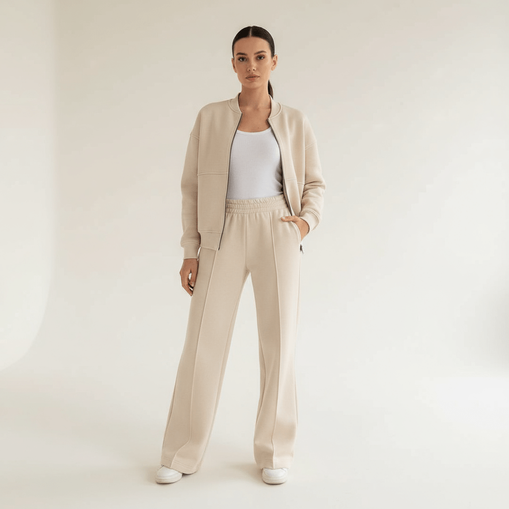 NOELA | Elegante conjunto de dos piezas confeccionado en tejido suave