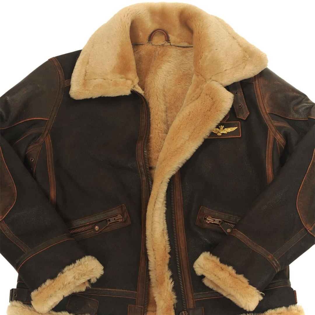 OLIVYER | Chaqueta clásica de piloto