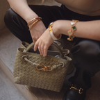 Bolso Sage de Cuero