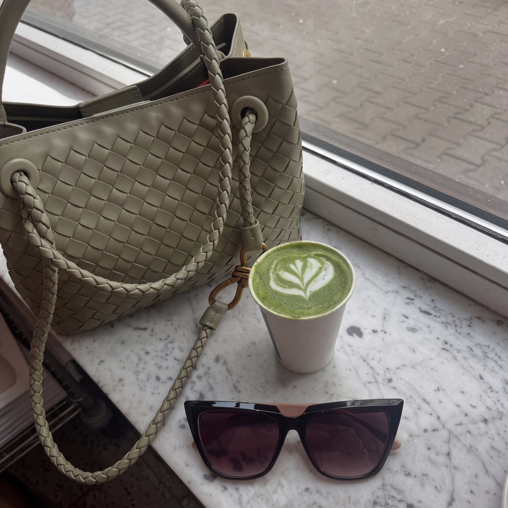 Bolso Sage de Cuero