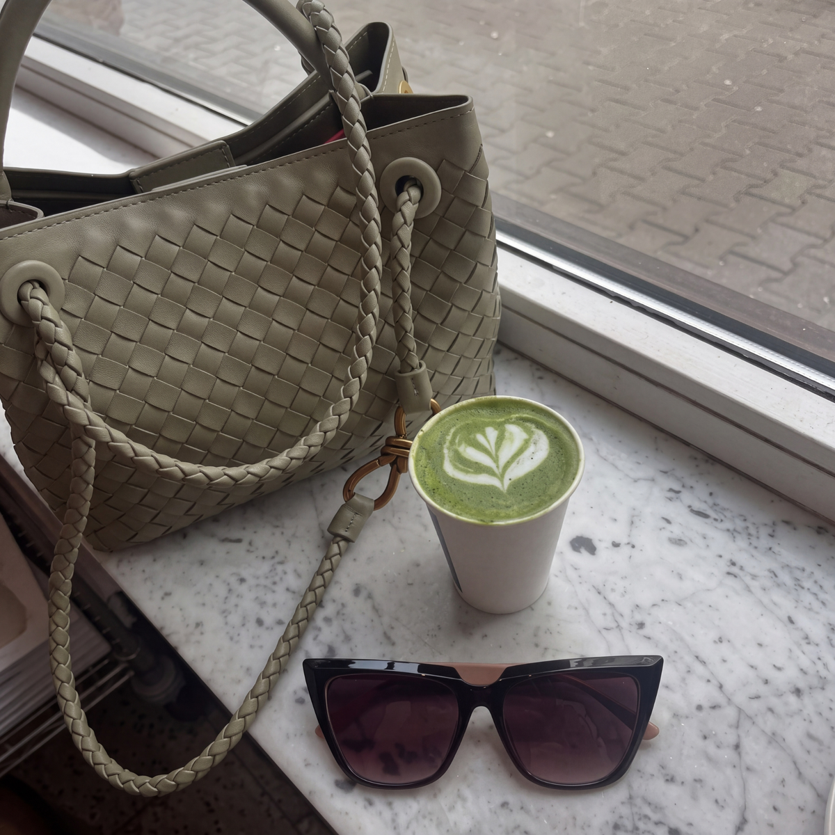 Bolso Sage de Cuero