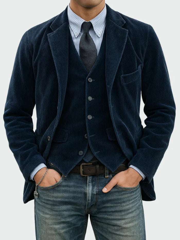 TOMMY | Traje de dos piezas: Blazer y chaleco