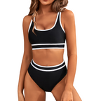 Ashley | Conjunto de bikini deportivo moldeador