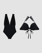Karina | Traje de baño moldeador V con efecto de control de abdomen