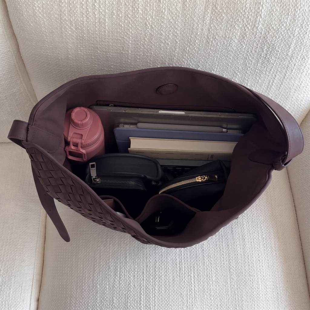 Bolso Tote Capri de Gamuza
