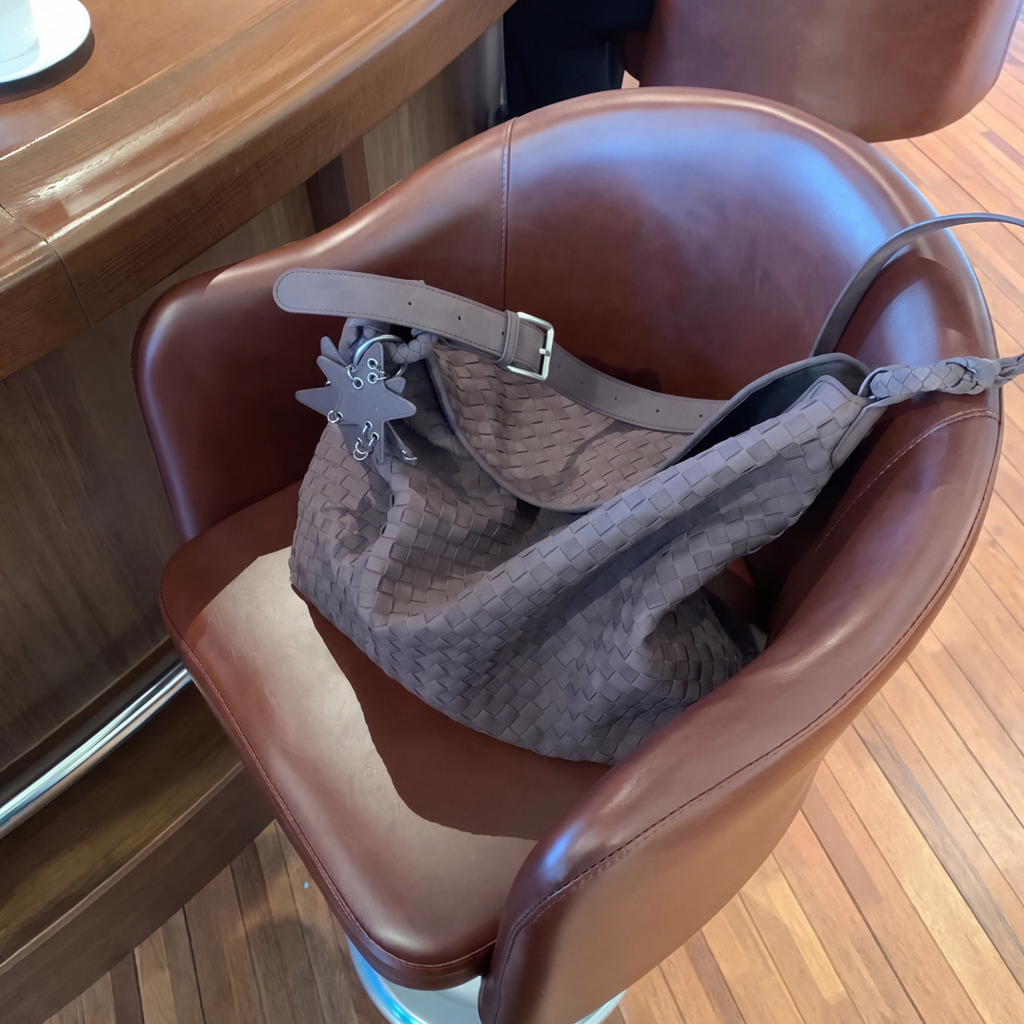 Bolso Tote Capri de Gamuza