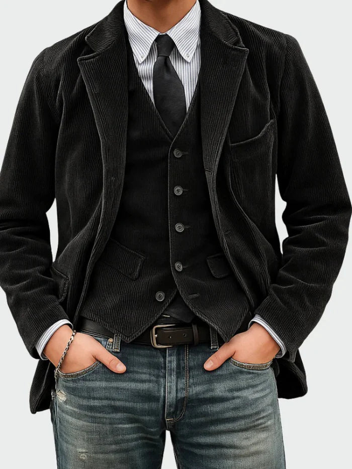 TOMMY | Traje de dos piezas: Blazer y chaleco