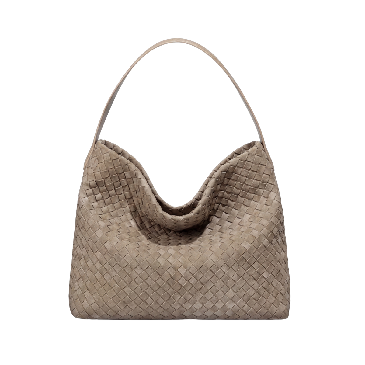 Bolso Tote Brielle de Gamuza
