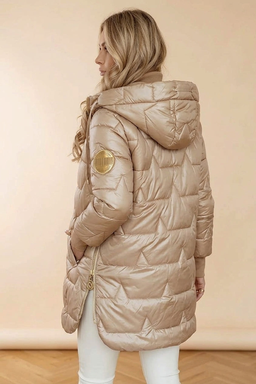 EVRA™ Abrigo Bestseller largo acolchado
