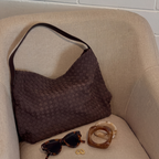 Bolso Tote Brielle de Gamuza