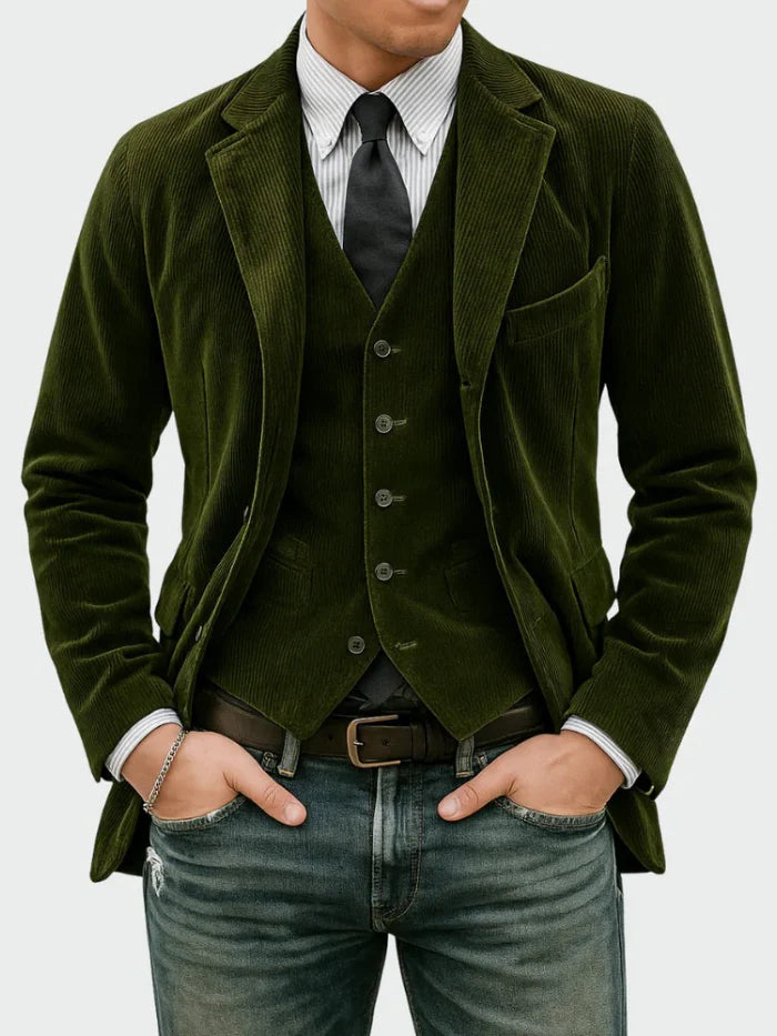 TOMMY | Traje de dos piezas: Blazer y chaleco