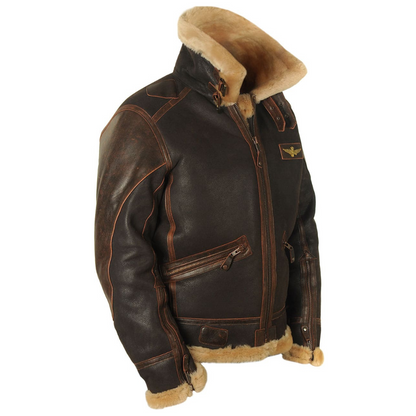 OLIVYER | Chaqueta clásica de piloto