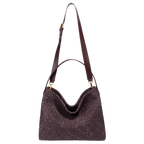 Bolso Tote Brielle de Gamuza