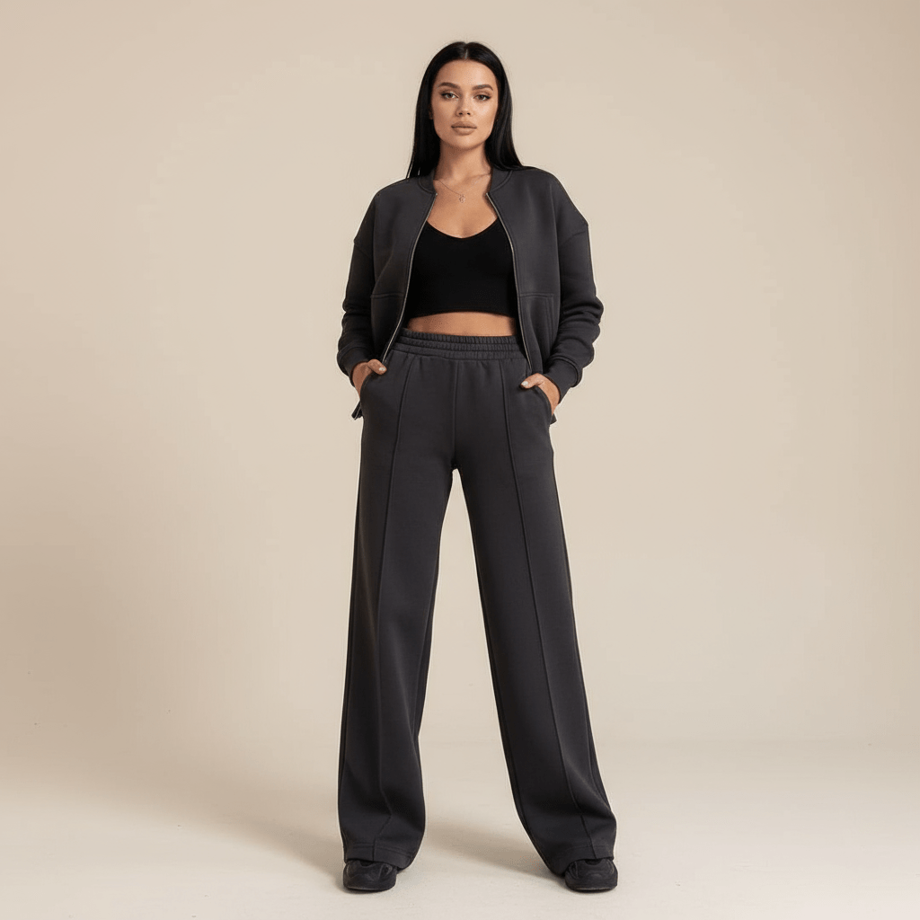 NOELA | Elegante conjunto de dos piezas confeccionado en tejido suave