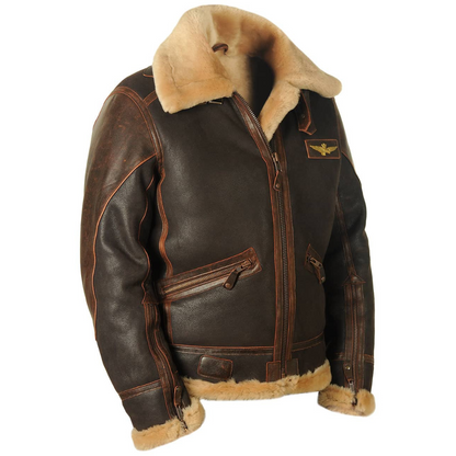 OLIVYER | Chaqueta clásica de piloto