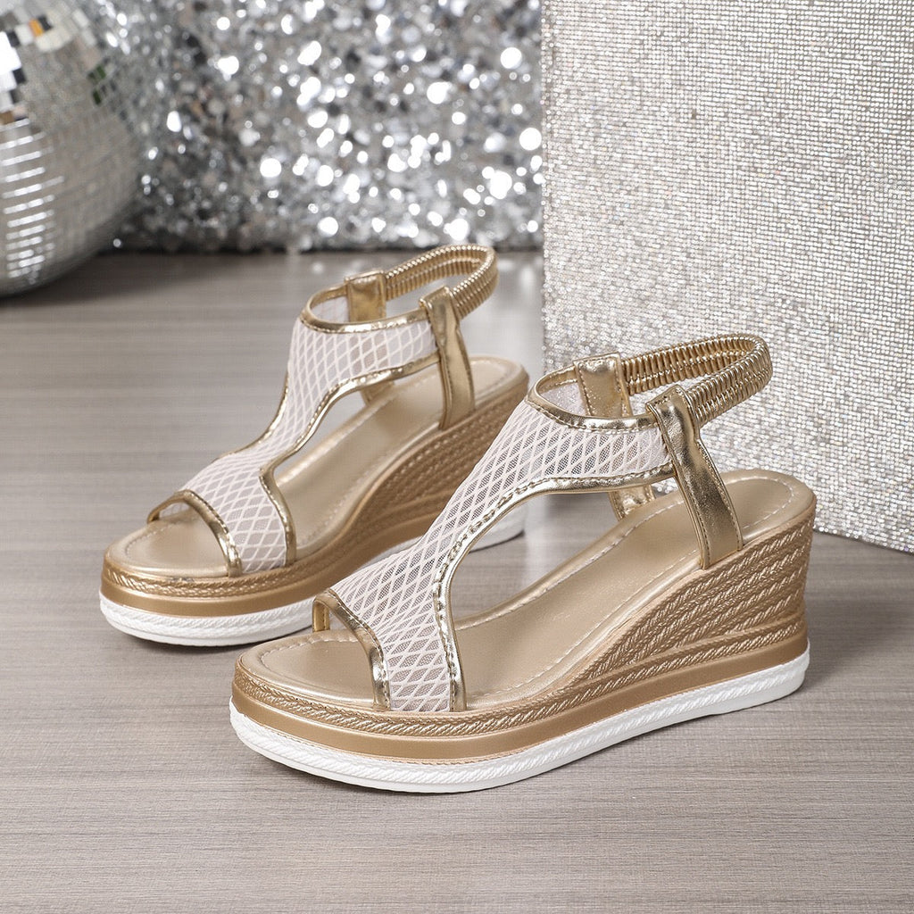 ELISABETTA|SANDALIAS ORTOPÉDICAS CON CUÑA