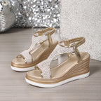 ELISABETTA|SANDALIAS ORTOPÉDICAS CON CUÑA