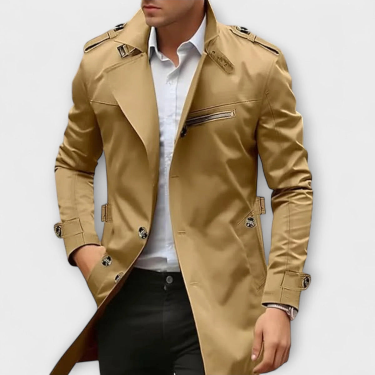 MILANO I Chaqueta gabardina para el hombre moderno