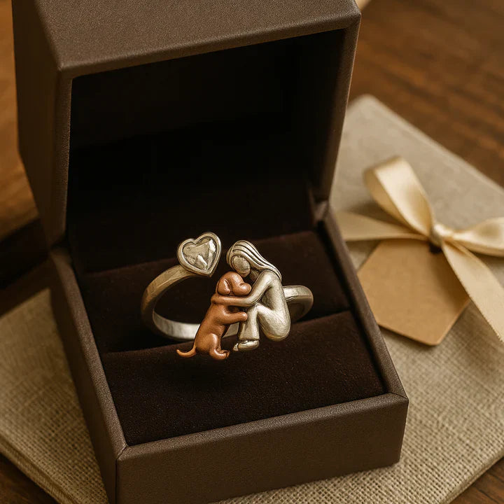 Anillo ajustable “Siempre en mi corazón”
