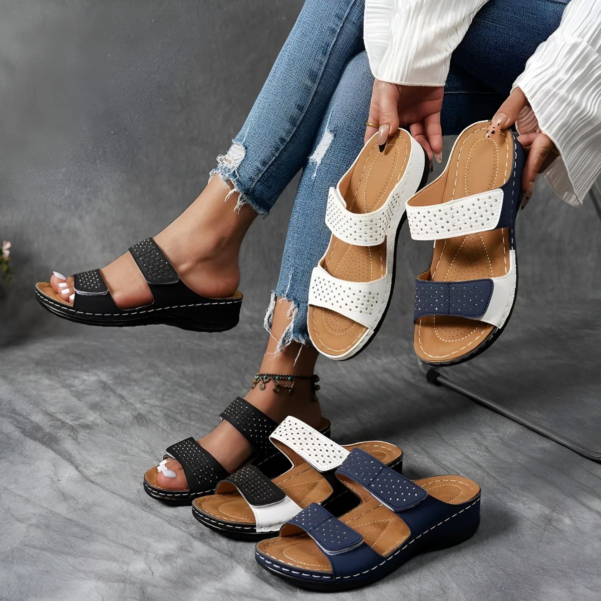 SHERRY™|SANDALIAS ORTOPÉDICAS