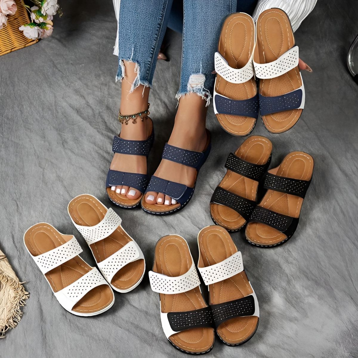 SHERRY™|SANDALIAS ORTOPÉDICAS