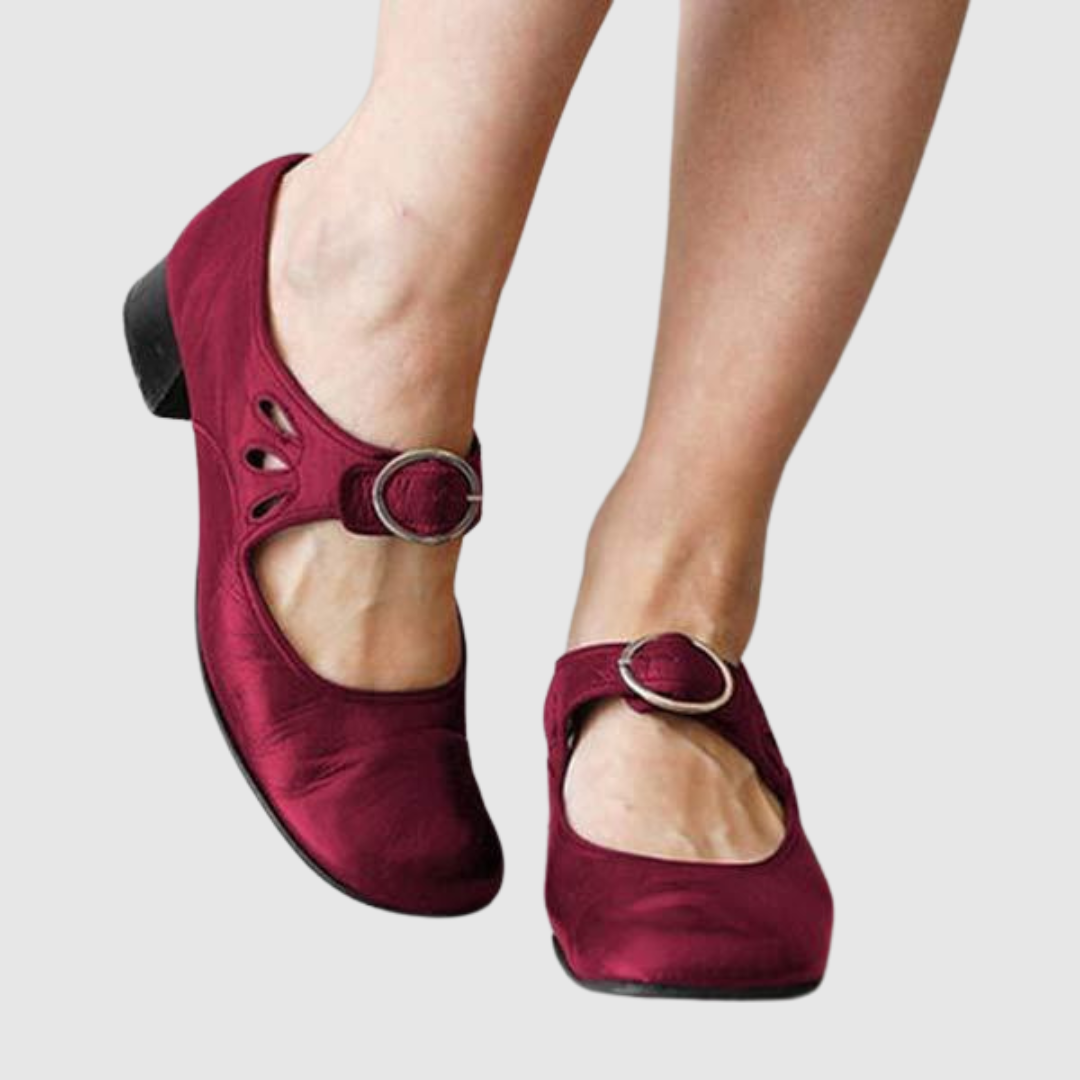 Natasha - Zapatos de cuero Mary Jane
