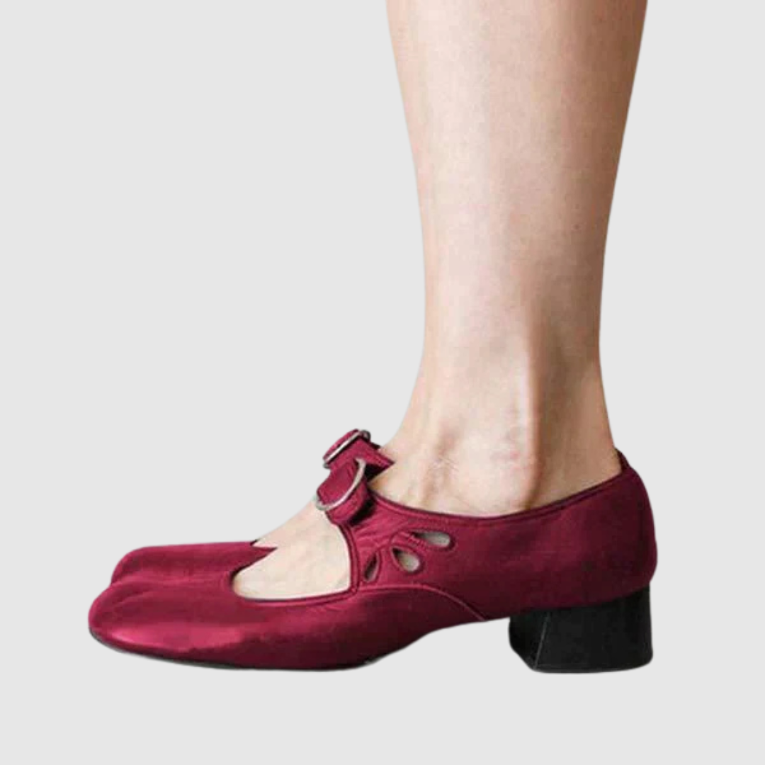 Natasha - Zapatos de cuero Mary Jane