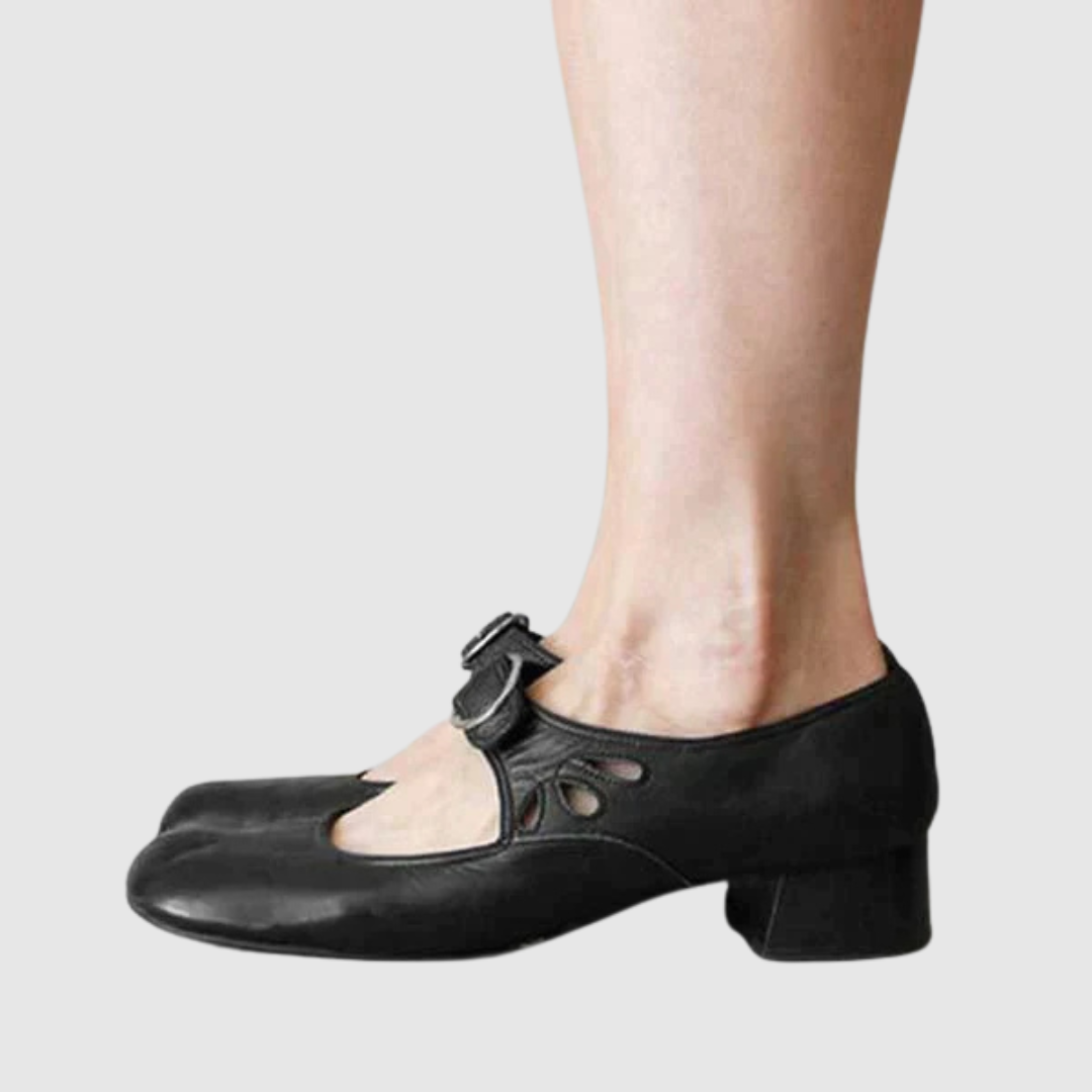 Natasha - Zapatos de cuero Mary Jane
