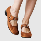 Natasha - Zapatos de cuero Mary Jane