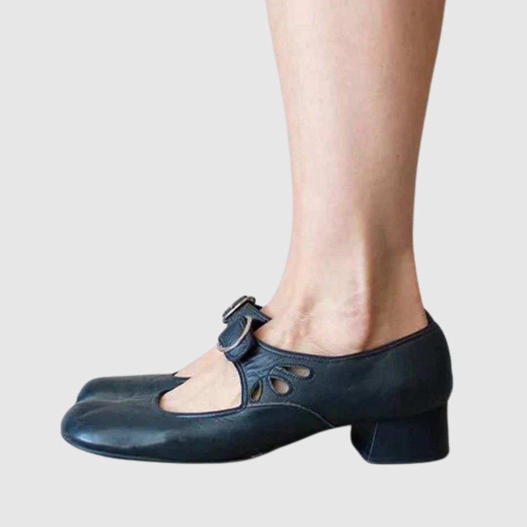 Natasha - Zapatos de cuero Mary Jane