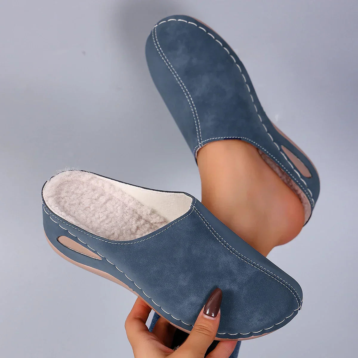 Adele™ | Zapatillas ortopédicas de felpa