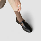 Avery - Zapatos ortopédicos Mary Jane con punta cuadrada