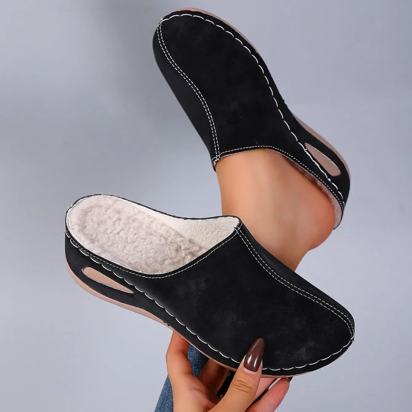 Adele™ | Zapatillas ortopédicas de felpa