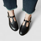 Camila – Zapatos ortopédicos Mary Jane con tacón bajo