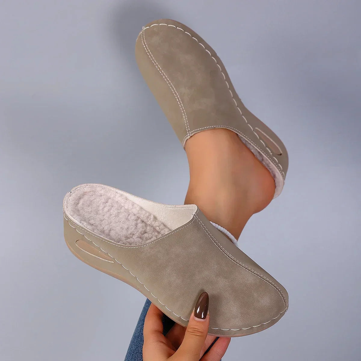 Adele™ | Zapatillas ortopédicas de felpa