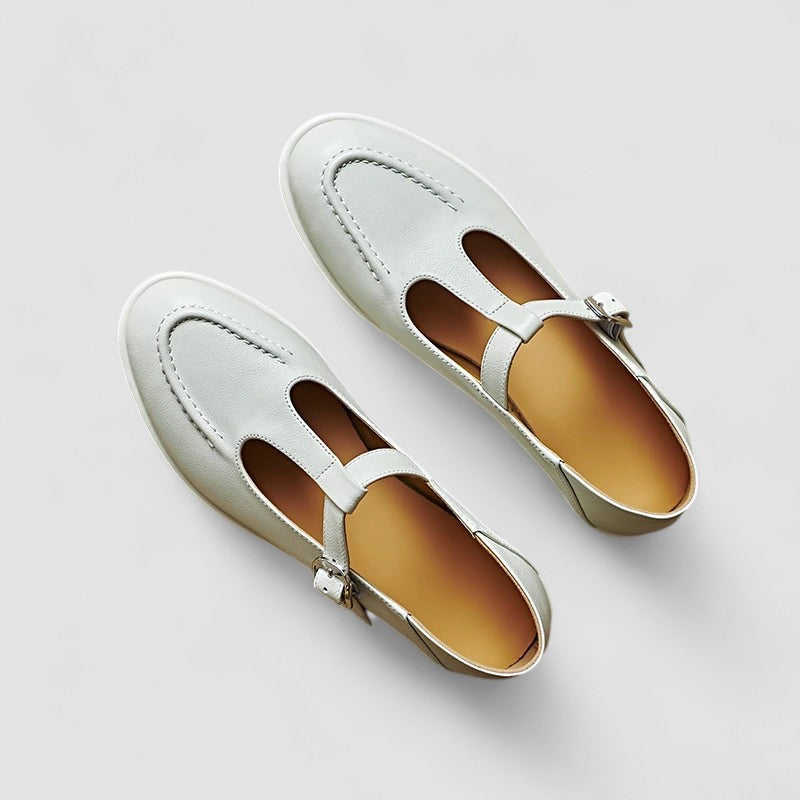 Camila – Zapatos ortopédicos Mary Jane con tacón bajo