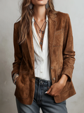 AURORA | Blazer Vintage Marrón