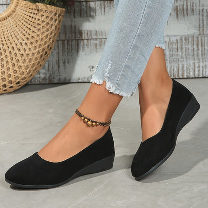 CHARLOTTE'™|BALLERINA CON CUÑA CÓMODA