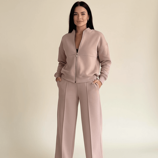 NOELA | Elegante conjunto de dos piezas confeccionado en tejido suave