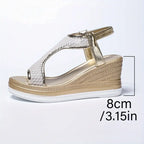 ELISABETTA|SANDALIAS ORTOPÉDICAS CON CUÑA