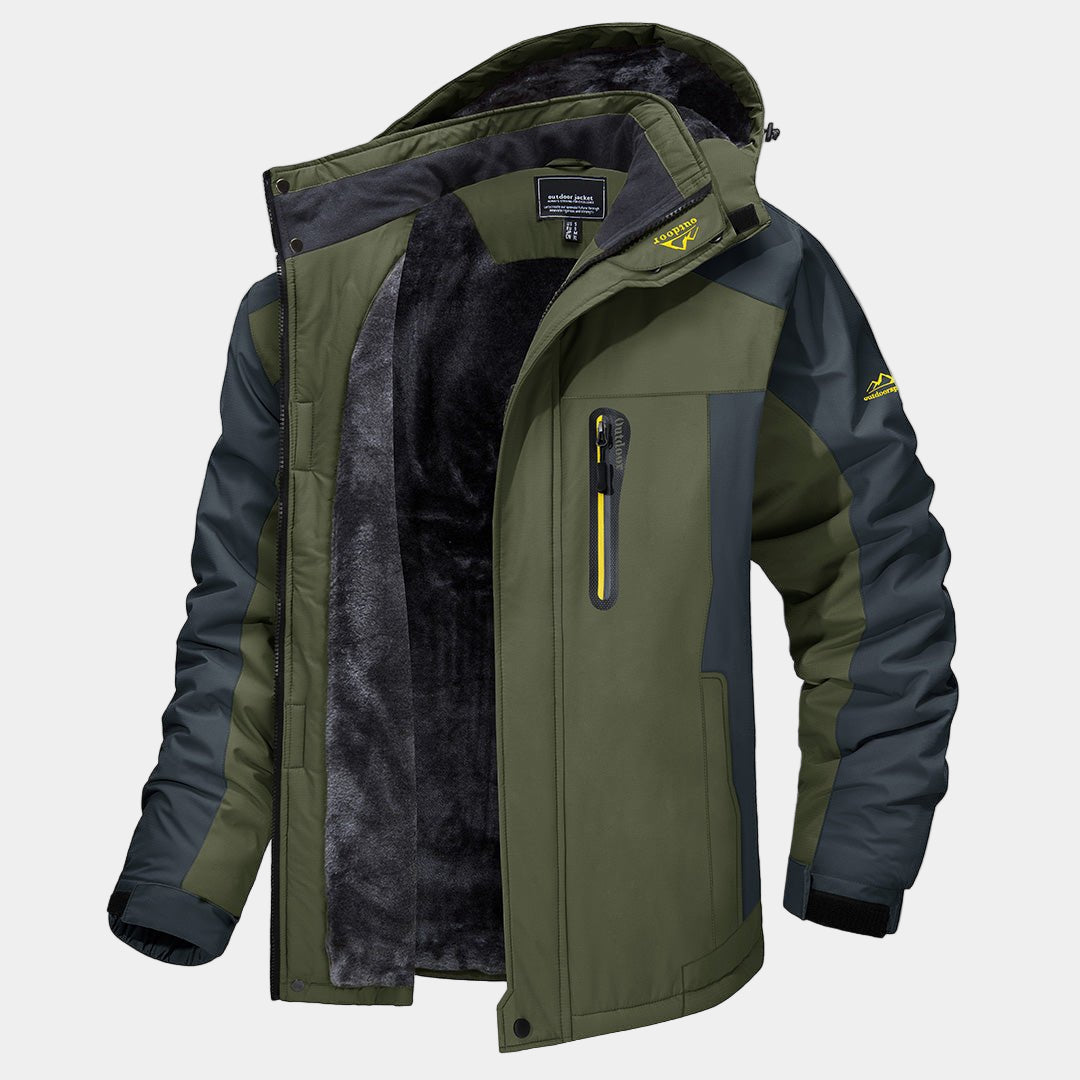 WET PARKA | Chaqueta para actividades al aire libre: impermeable, transpirable y resistente al viento