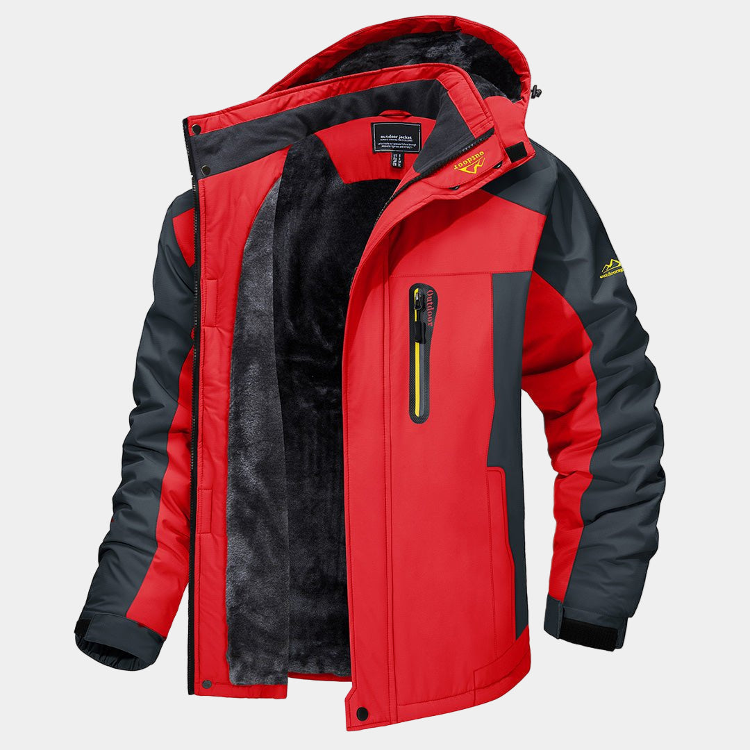 WET PARKA | Chaqueta para actividades al aire libre: impermeable, transpirable y resistente al viento