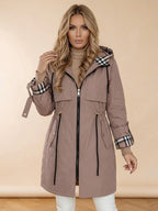 OLIVIA | Abrigo impermeable y cortavientos con cremallera